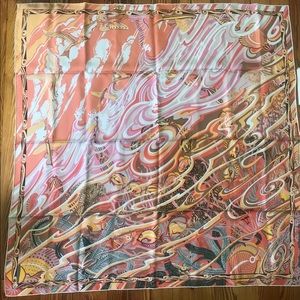 Hermes De La Mer Au Ciel 90cm Scarf